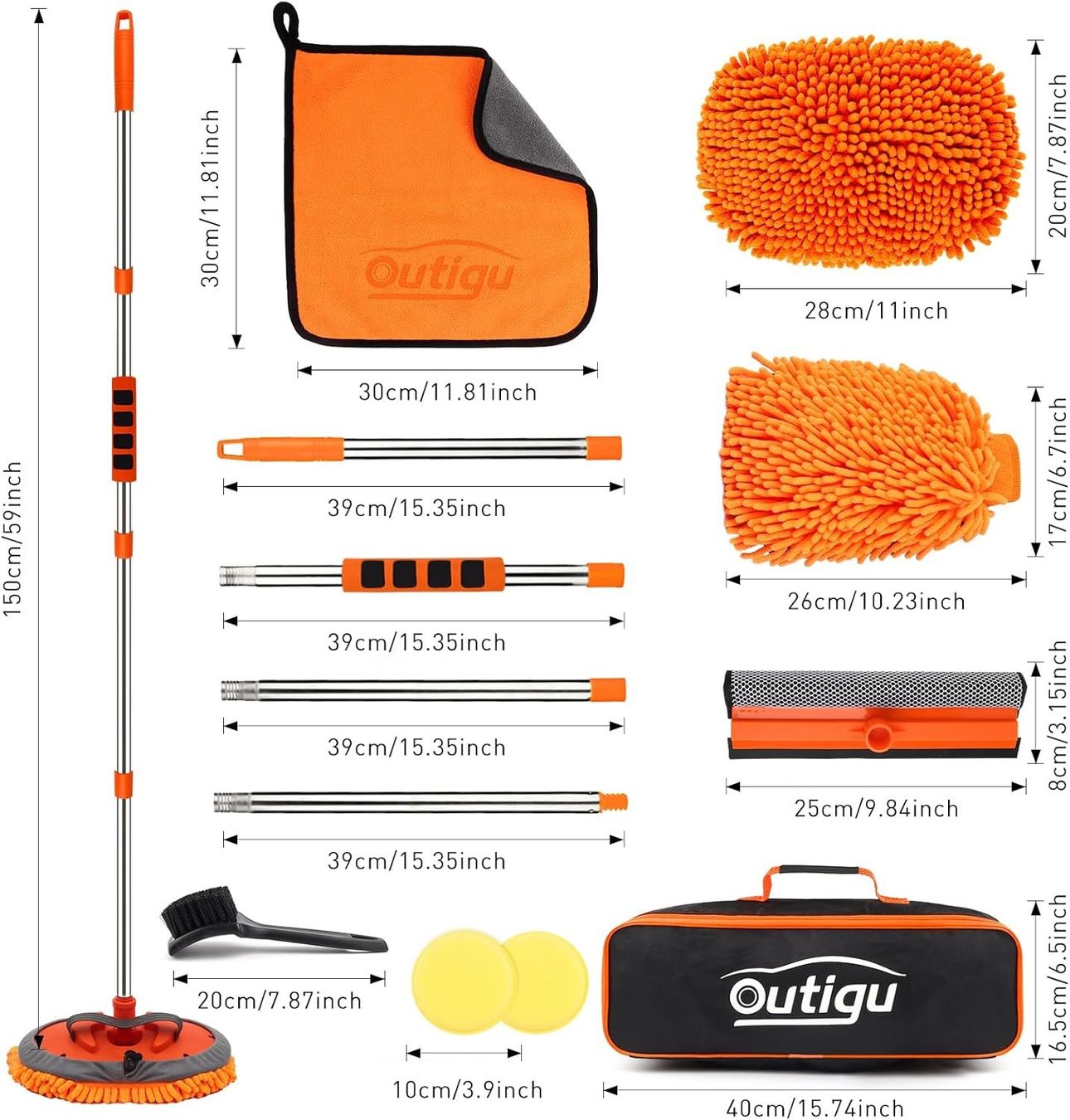 Altri articoli per la cura: Autowaschmopp 157cm Mikrofaser Set 3in1 – Nuovo e nell'imballaggio originale da Suhr venduto da SchnapperCH 1