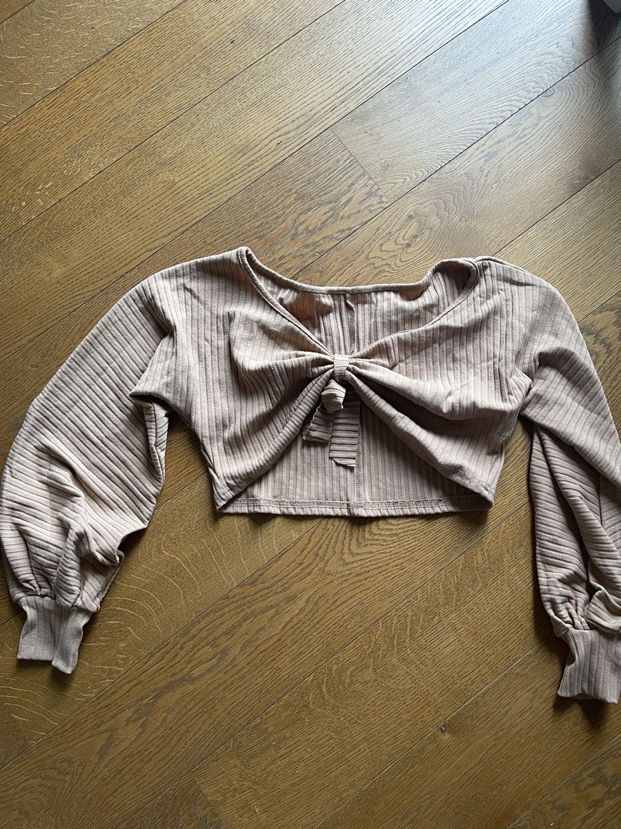 Top: Braunes Langarm Top Gr M neu – Nuovo e nell'imballaggio originale da Bassersdorf venduto da Sandy456 1