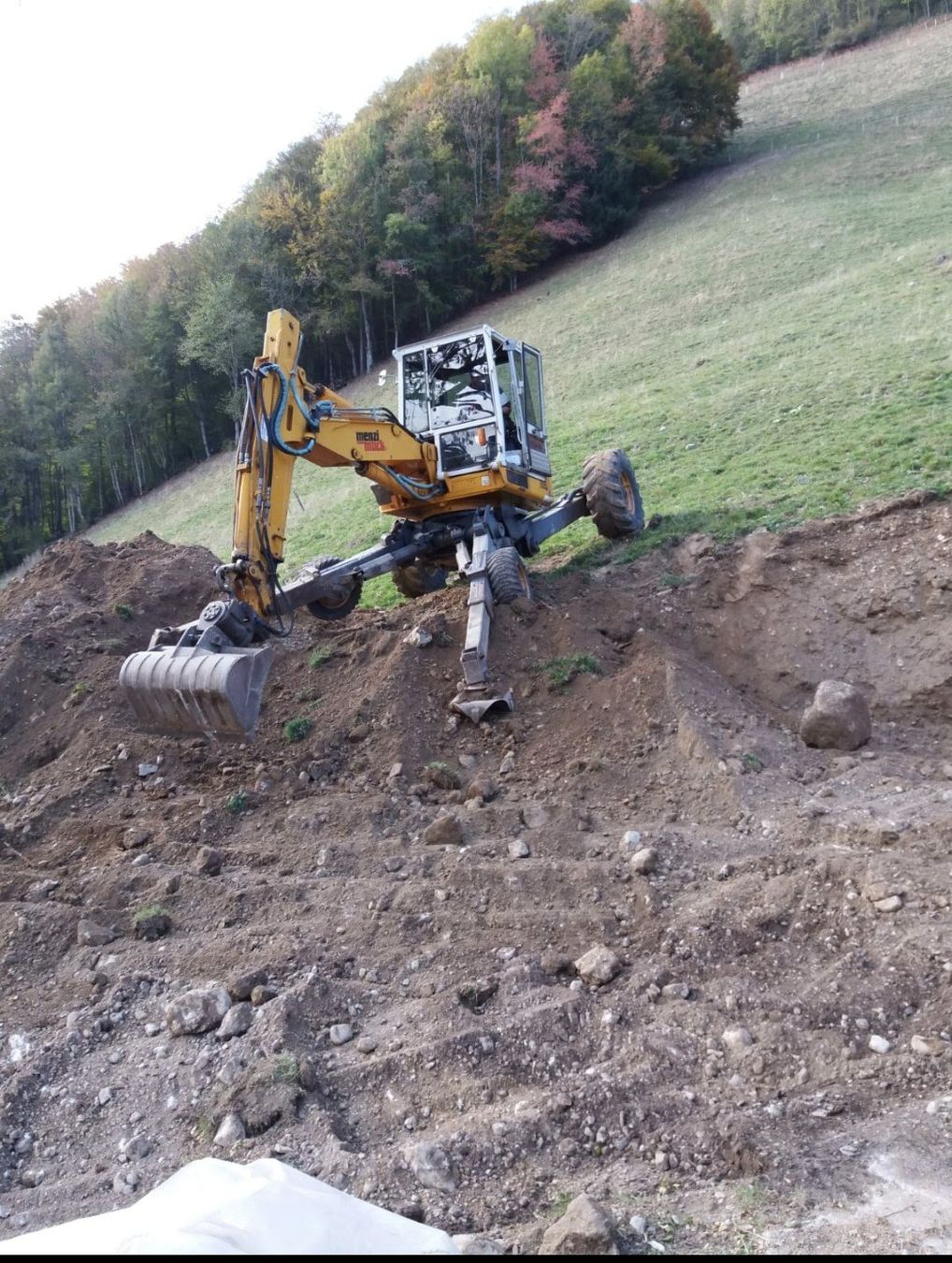 Bagger: Menzi Muck 5500 – Gebraucht aus Charmey (Gruyère) von Balinea 2