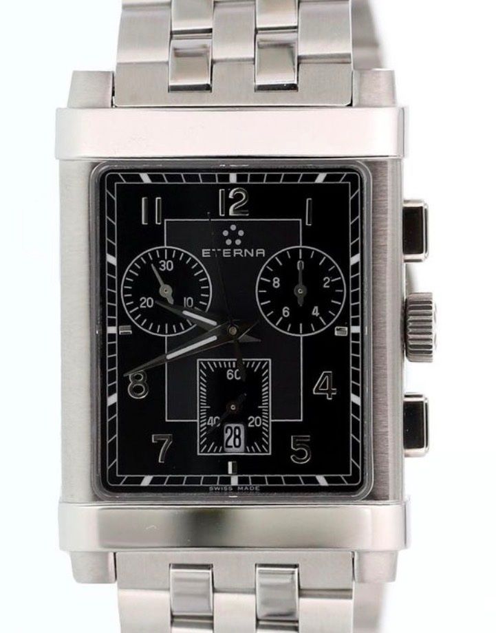 Eterna Uhren: Eterna - 1935 Les Historiques Chronograph LIKE NEW – Gebraucht aus Mezzovico von Chronocorner 2
