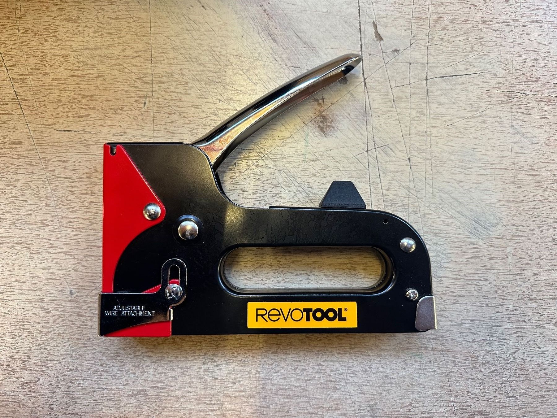 Alle Werkzeuge: Handtacker + Heftklammern 9 pack von 8mm + 8 pack von 10mm – Neu und originalverpackt aus Uetendorf von Revotool 1