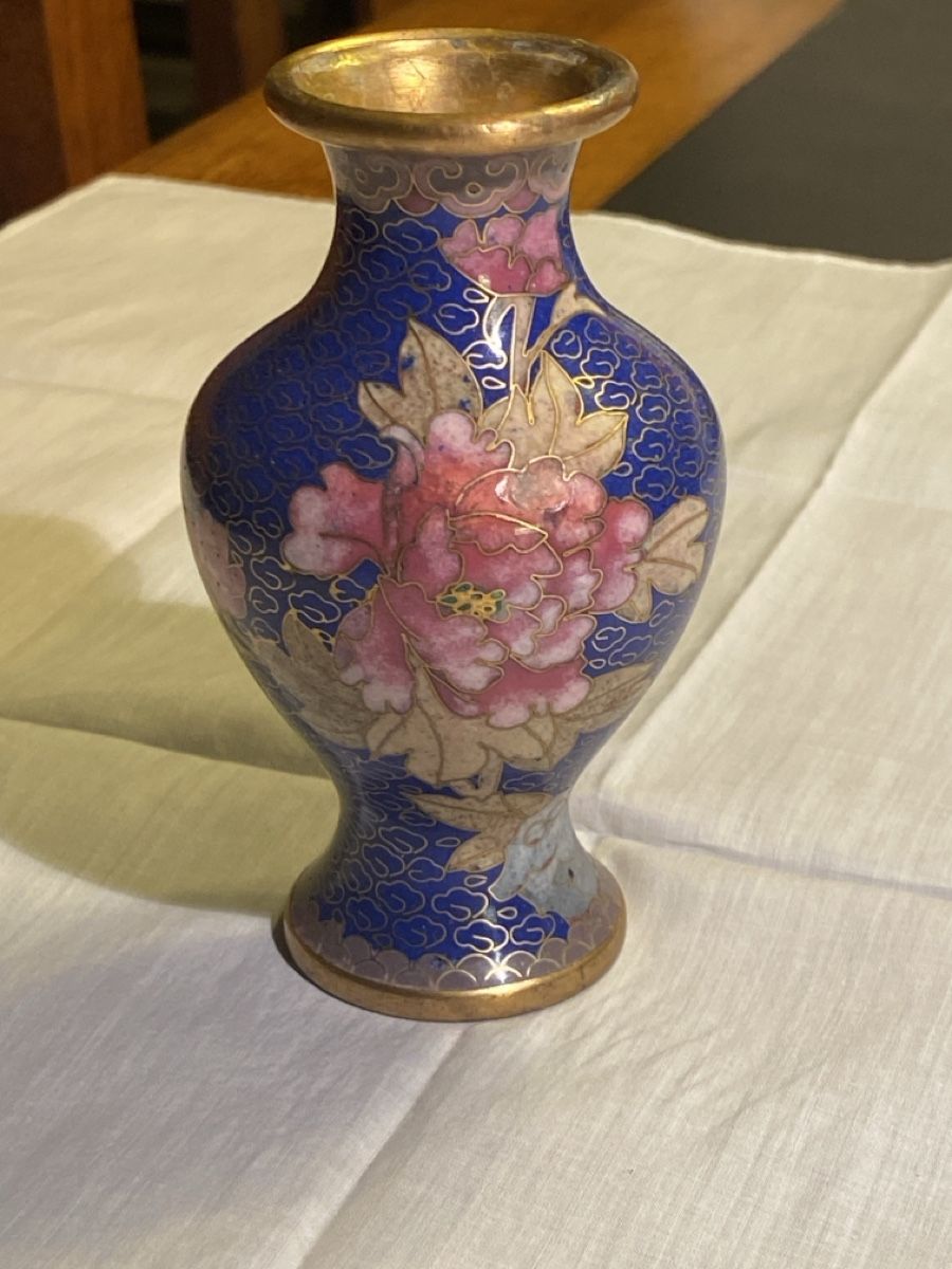 Vasi & Recipienti: Petit vase cloisonné chinois – Usato da Bevaix venduto da Dominixx52
