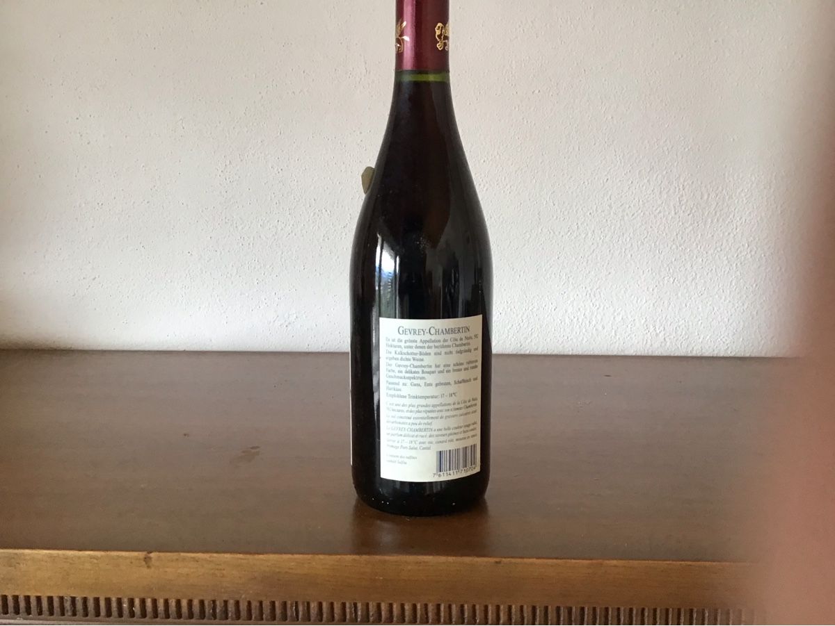Vins: CHEVREY-CHAMBERTIN 2000 CORBET SA – Neuf (Voir description) à Kriens par Helveticus38 1
