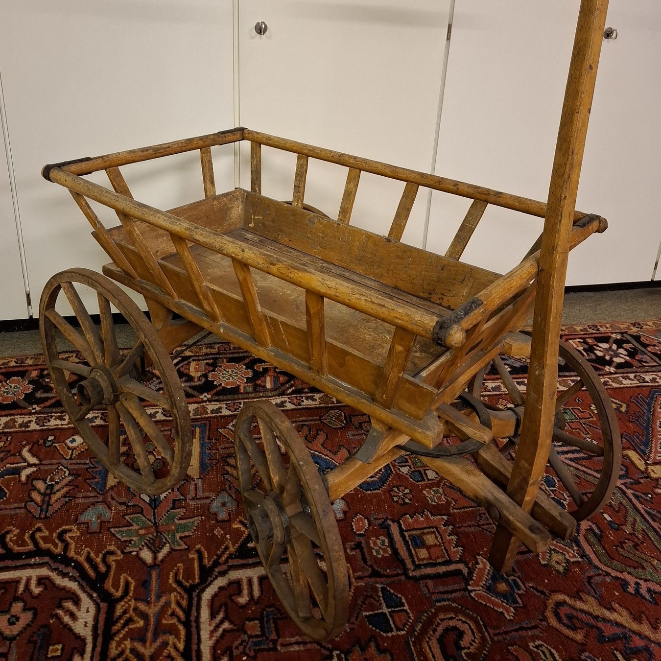 Transportwagen: Vintage Leiterwagen aus Holz – Gebraucht aus Reinach BL von Malin20 1