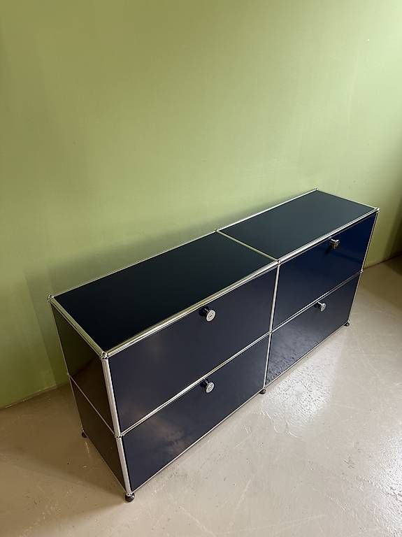 Cassettiere: USM Haller Sideboard. Stahlblau – Usato da Glattbrugg venduto da q-aderdesign 3