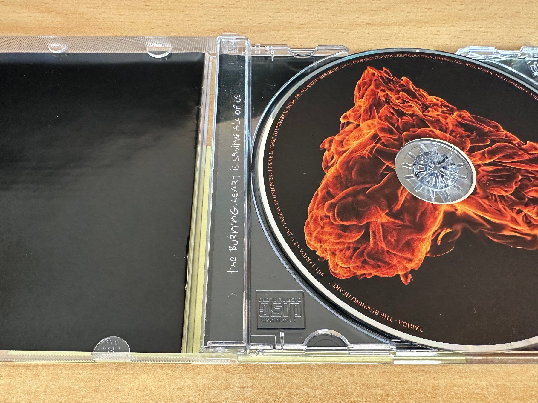 CDs: B2 Takida – The Burning Heart – Gebraucht aus Rikon im Tösstal von Alpenmutz 2