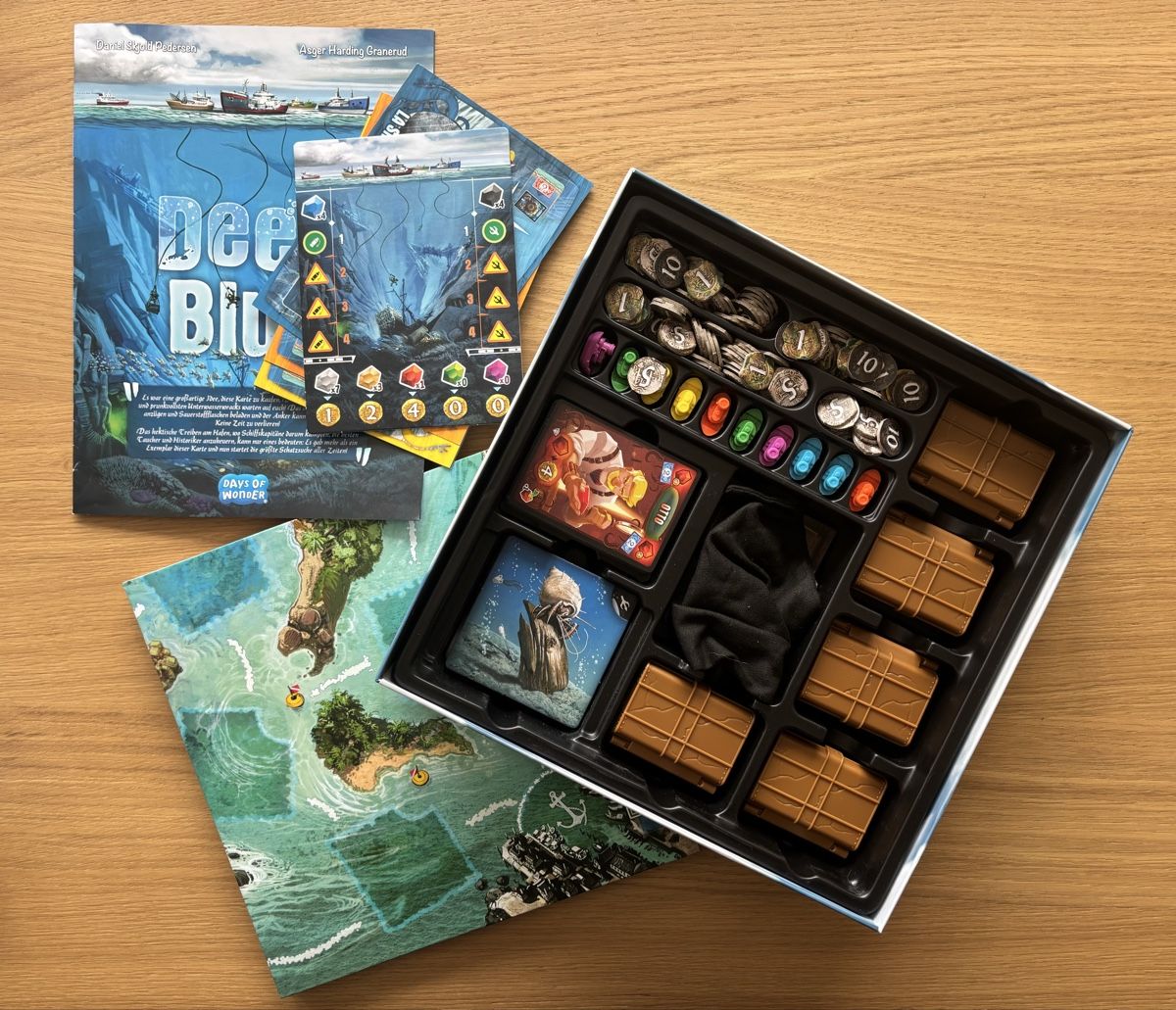 Giochi: Deep Blue - ein grossartiges Abenteuer Brettspiel – Nuovo (secondo la descrizione) da Zollikerberg venduto da Zuversicht2811 4