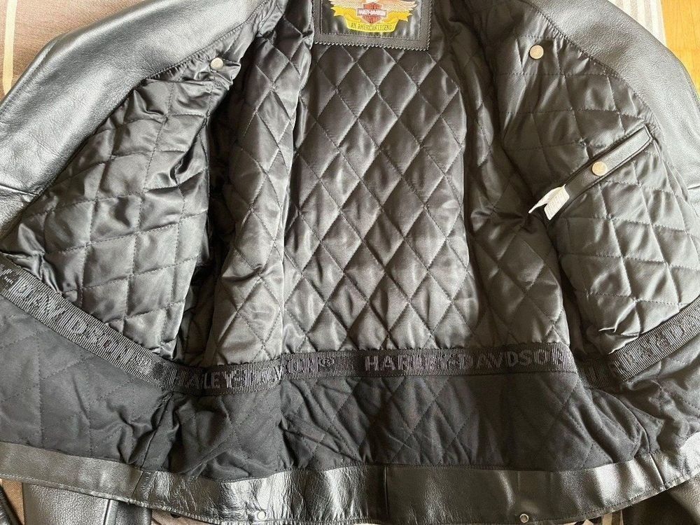 Jacken: Original HARLEY DAVIDSON cruiser - motorcycle leather jacket – Neu (gemäss Beschreibung) aus zürich von Melchior7000 8