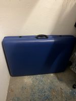 Massageliege klappbar blau guter gebrauchter Zustand