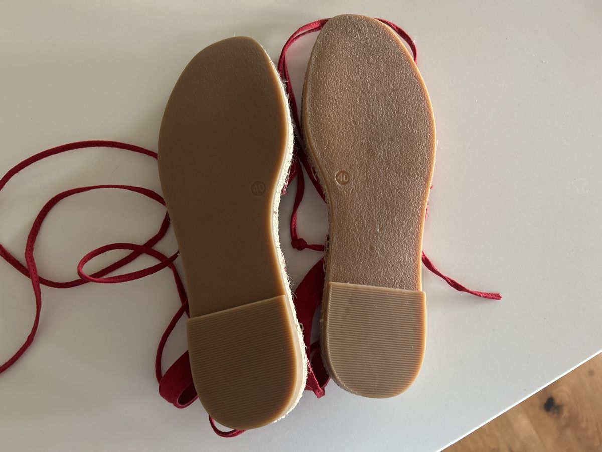 Graceland Damenschuhe: Neuer hübscher Espandrillo mit Bindebändern  – Neu (gemäss Beschreibung) aus Magden von ctw_mp7b 1