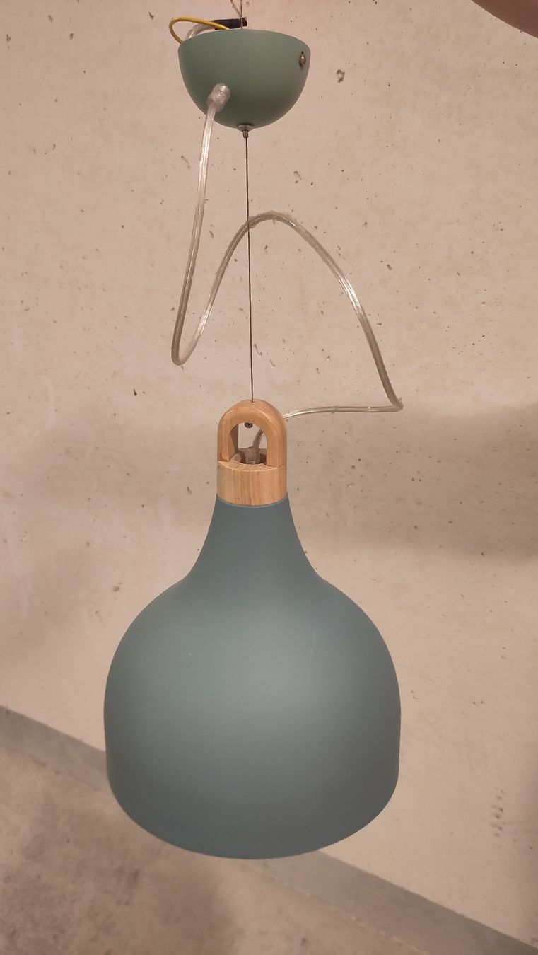 Lustres & lampes de plafonds: Deckenleuchte Petrolfarbig – D'occasion à Sarmenstorf par jas_7vpq