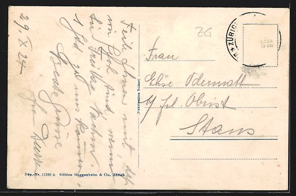 Cartoline postali: AK Cham, Ortsansicht aus der Vogelschau – Usato da Berlin venduto da bartko-reher 1