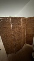 Biombo -Natural woven water hyacinth room divider