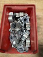 FALU Rohrschellen Konvolut 3/8 Zoll und 1/2 Zoll