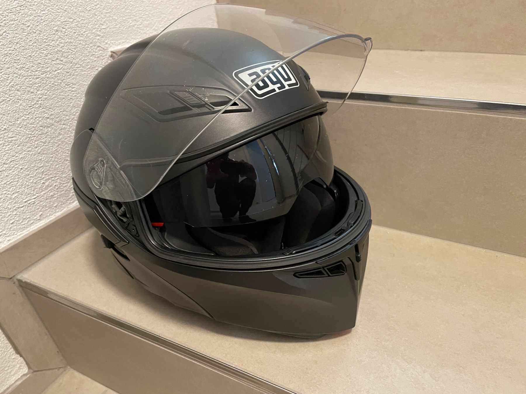 AGV Caschi & visiere: Motorradhelm – Usato da Felsberg venduto da AMG93 1