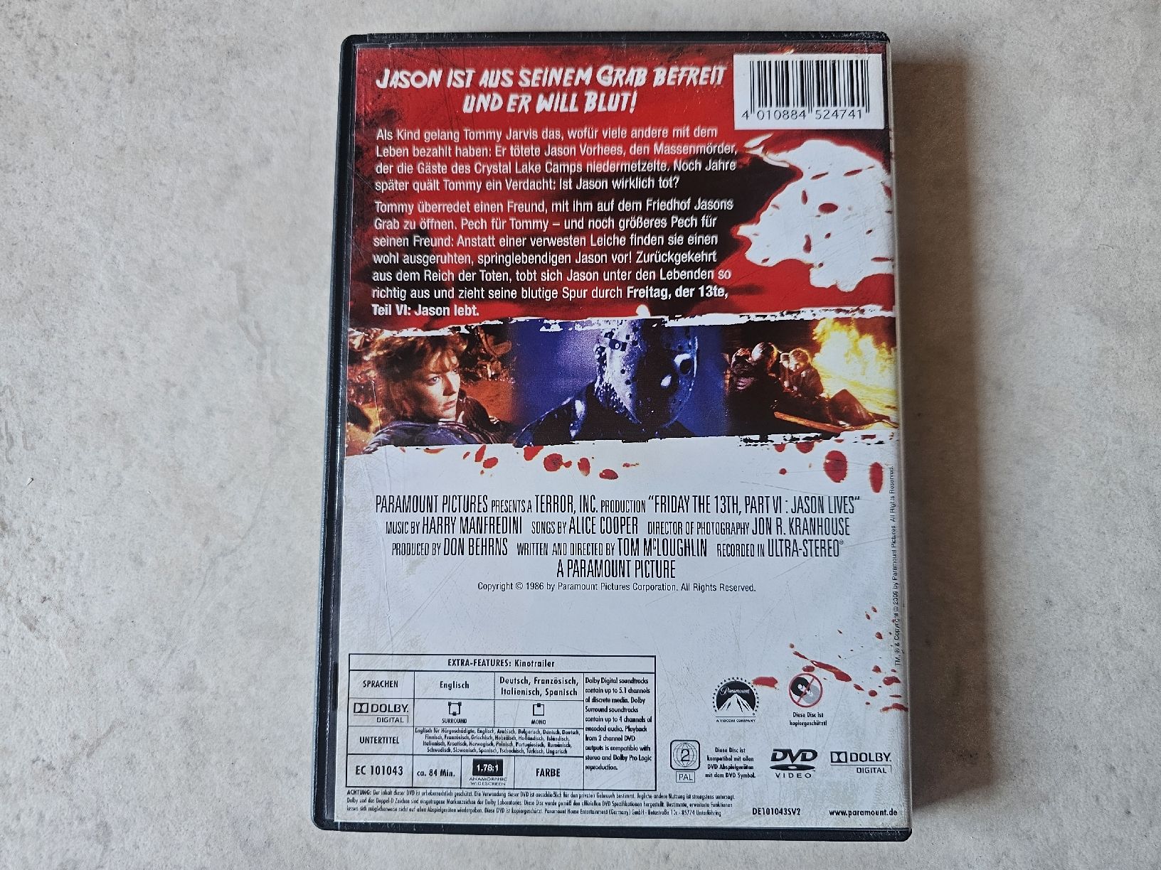 Tutti i DVDs: Freitag der 13.  -  Teil 6 – Usato da Schneisingen venduto da backstore24 1