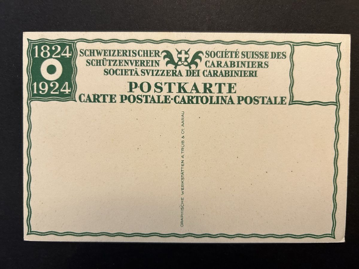 Cartoline postali: Schützenverein 1924 – Usato da Fanas venduto da Alessio11 1