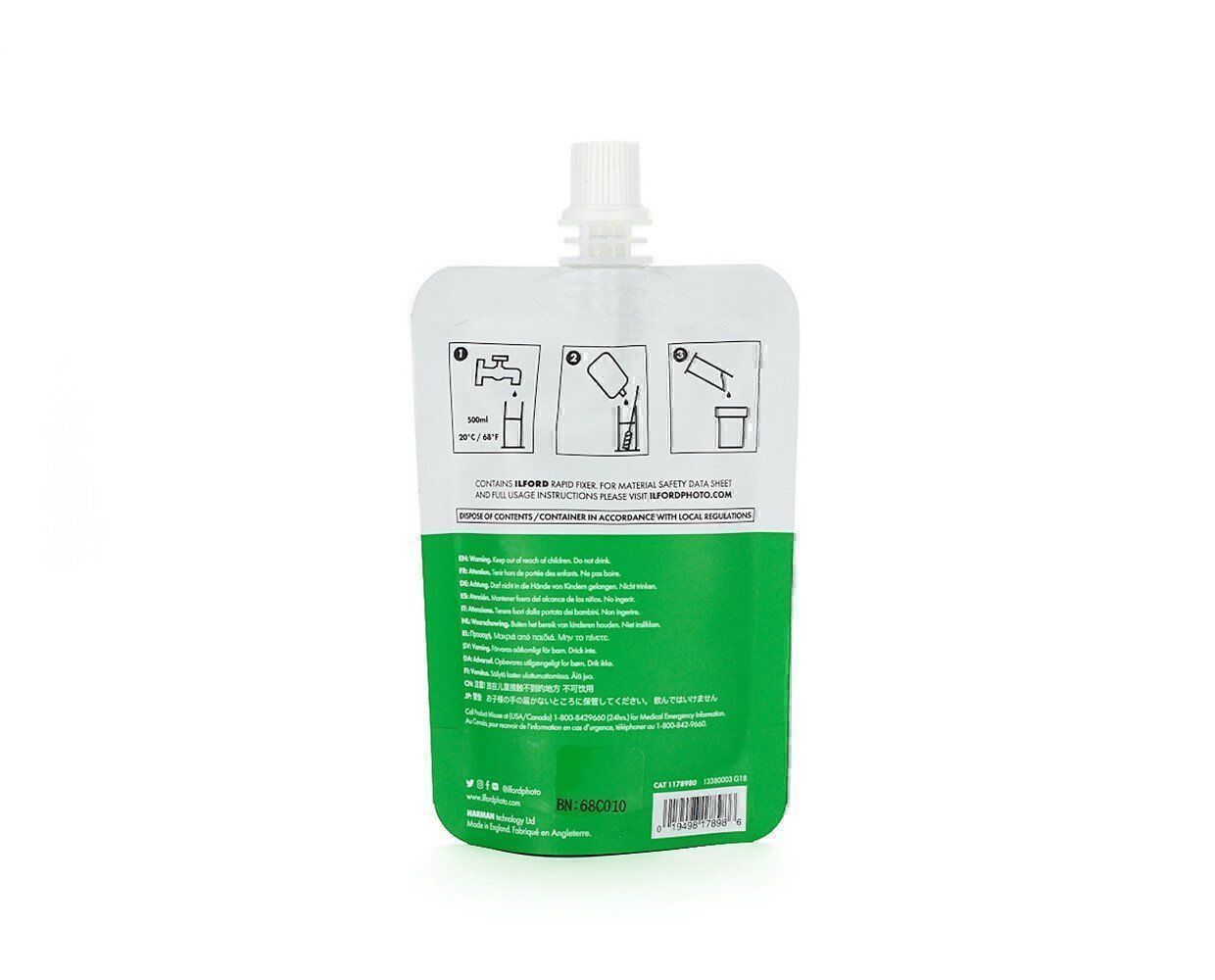Ilford Laboratorio & Camera oscura: ILFORD Simplicity Film Starter Pack – Nuovo e nell'imballaggio originale da Halden venduto da TopFoto 7