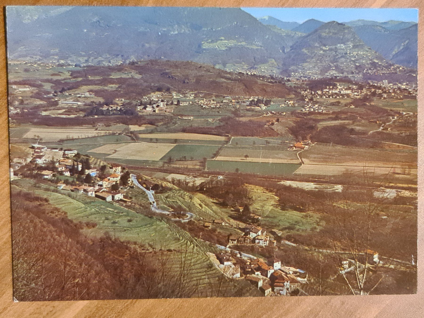 Ansichtskarten: Ansichtskarte Panorama de Cademario – Gebraucht aus Dintikon von Vexi