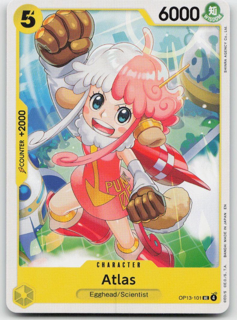 Bandai Cartes à collectionner: One Piece Atlas OP13-101 UC – D'occasion à Lugano par VlaseCard
