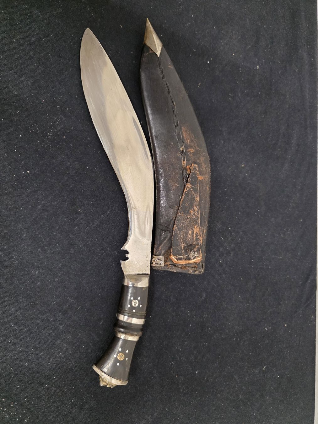 Couverts: Kukri Messer mit Scheide, gebraucht, – D'occasion à Wolfertswil par Antiko 4