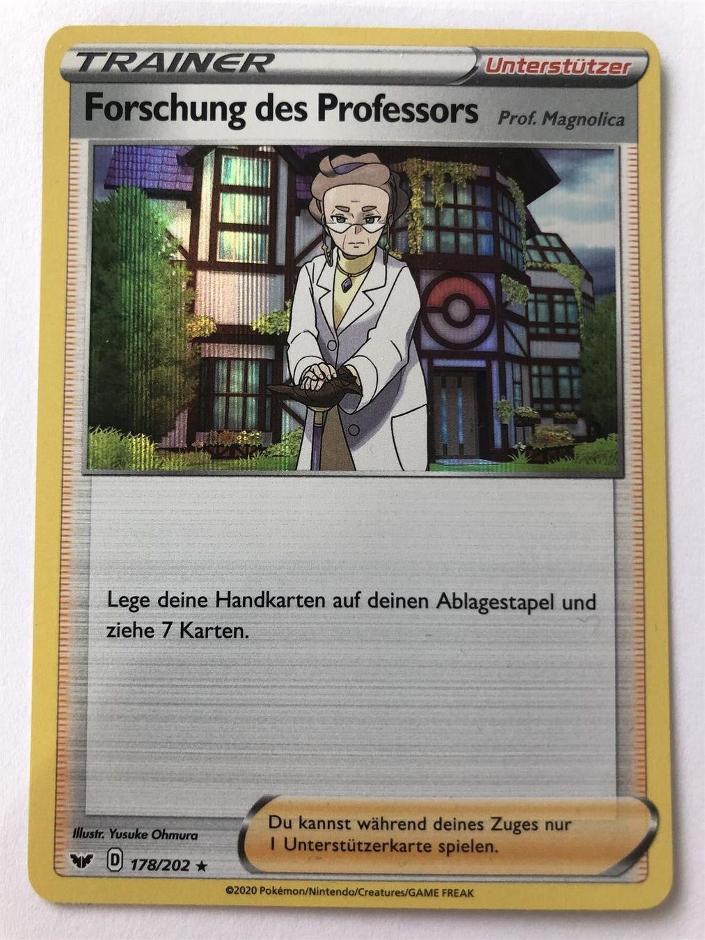 Pokémon Carte collezionabili: Forschung des Professors - Holo – Nuovo (secondo la descrizione) da Nussbaumen AG venduto da Pika-Shop