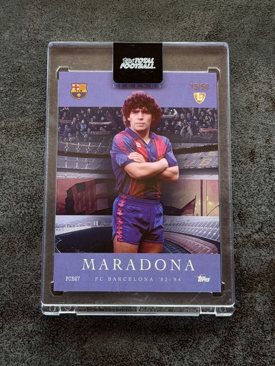 Topps Carte collezionabili: Diego Maradona 15/50 - Topps TTF Legends – Nuovo (secondo la descrizione) da Kaiseraugst venduto da 420n