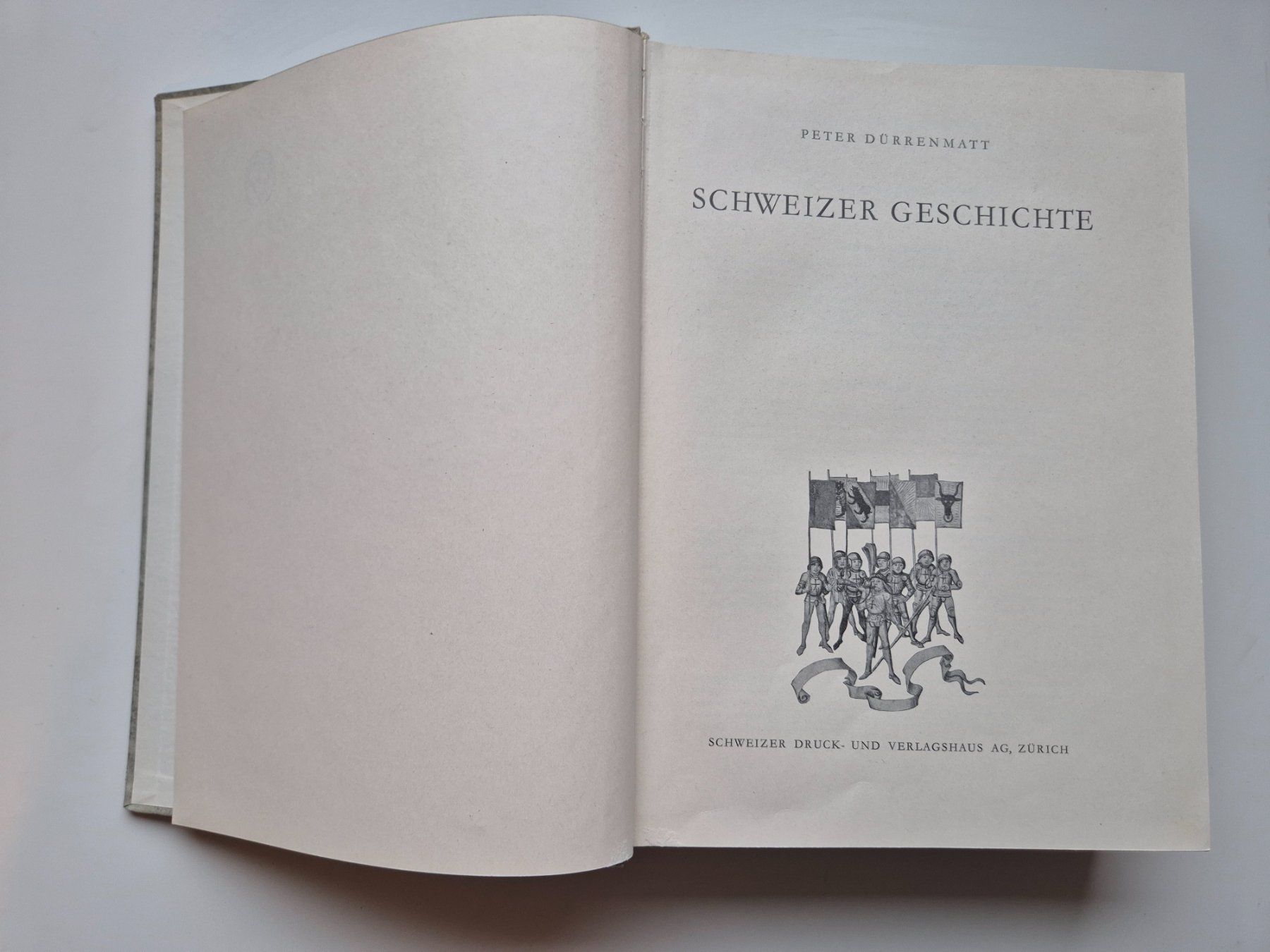 Libri: Dürrenmatt   Schweizer Geschichte    1963 – Usato da Niederweningen venduto da Obson 3