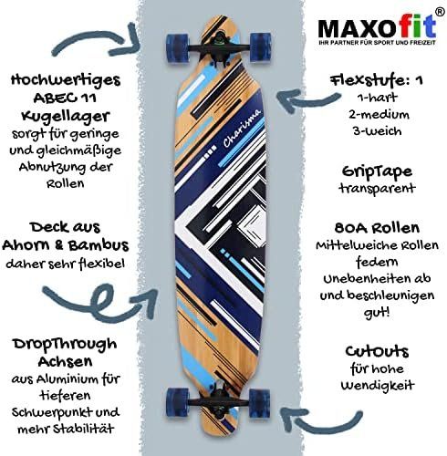 Skateboards: Longboard Ahorn Bambus – Nuovo e nell'imballaggio originale da Hundwil venduto da Pakethase 4