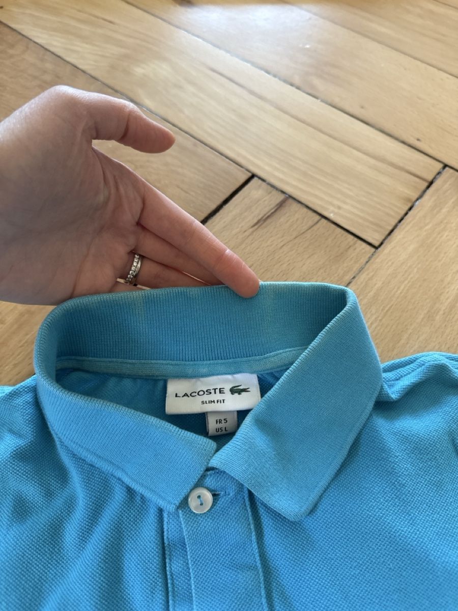 Lacoste Magliette Polo: Lacoste Polo slim fit L – Usato da Muri b. Bern venduto da Helenassecondhand 1