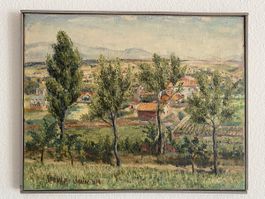 Original Oil Painting, Landscape, Framed, Wall Art, Decor
