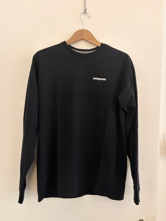 Patagonia Langarmshirt Schwarz Grösse M
