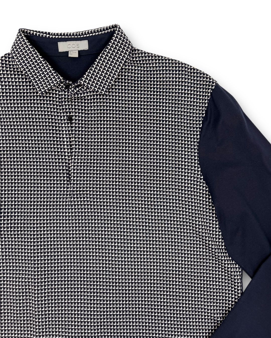 Cos Polo-Shirts: COS Polo Langarm marine Gr. M – Gebraucht aus Binningen von Designerlabels 2