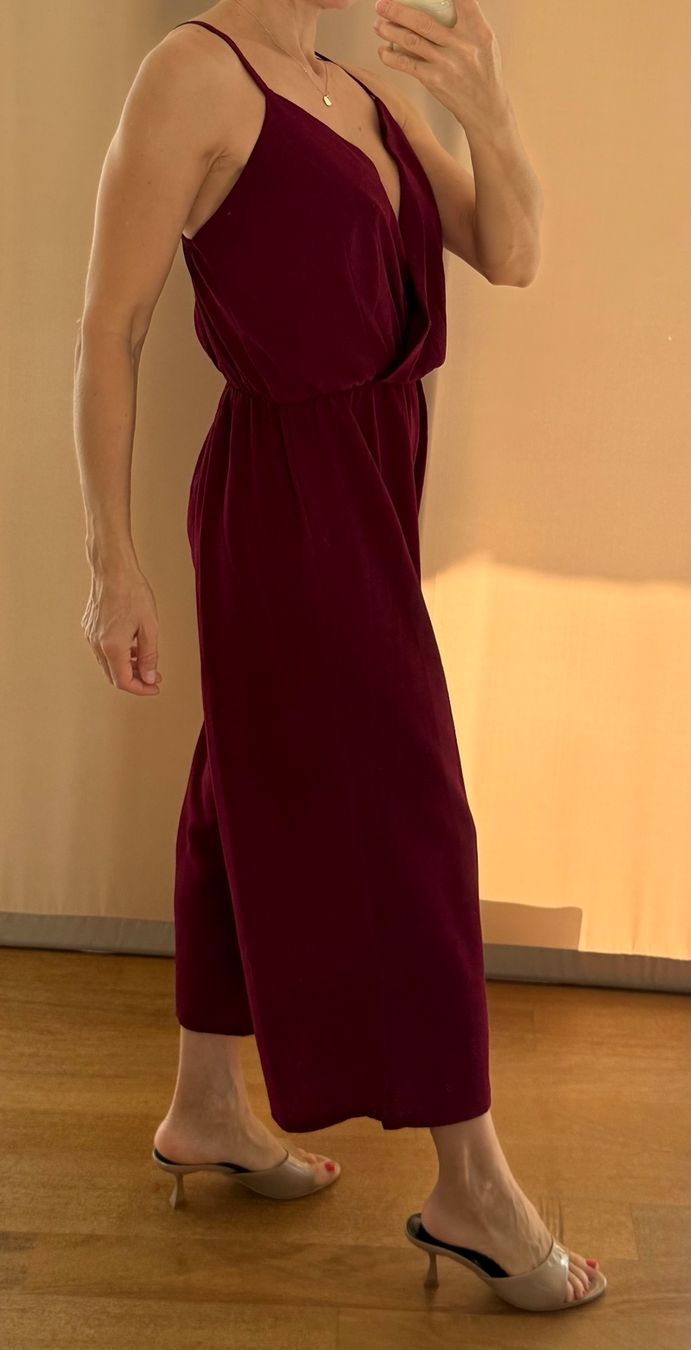 Jumpsuits: Jumpsuit Gr. 34 bordeauxrot – Gebraucht aus Stansstad von InStyle8 2