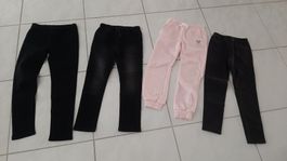 K..135 R B)Mädchenkleiderset inkl Levis Hose Set Gr. 122/128