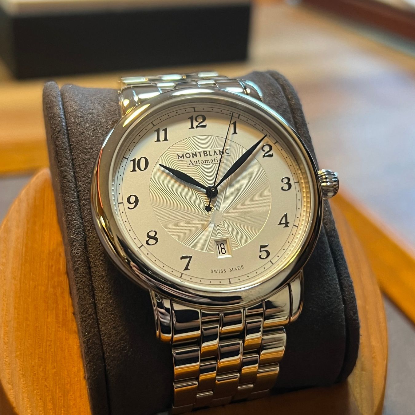 Montblanc Montres: Montblanc Star Legacy Automatic Full Set 7438 – D'occasion à Carouge GE par Watchaser 1