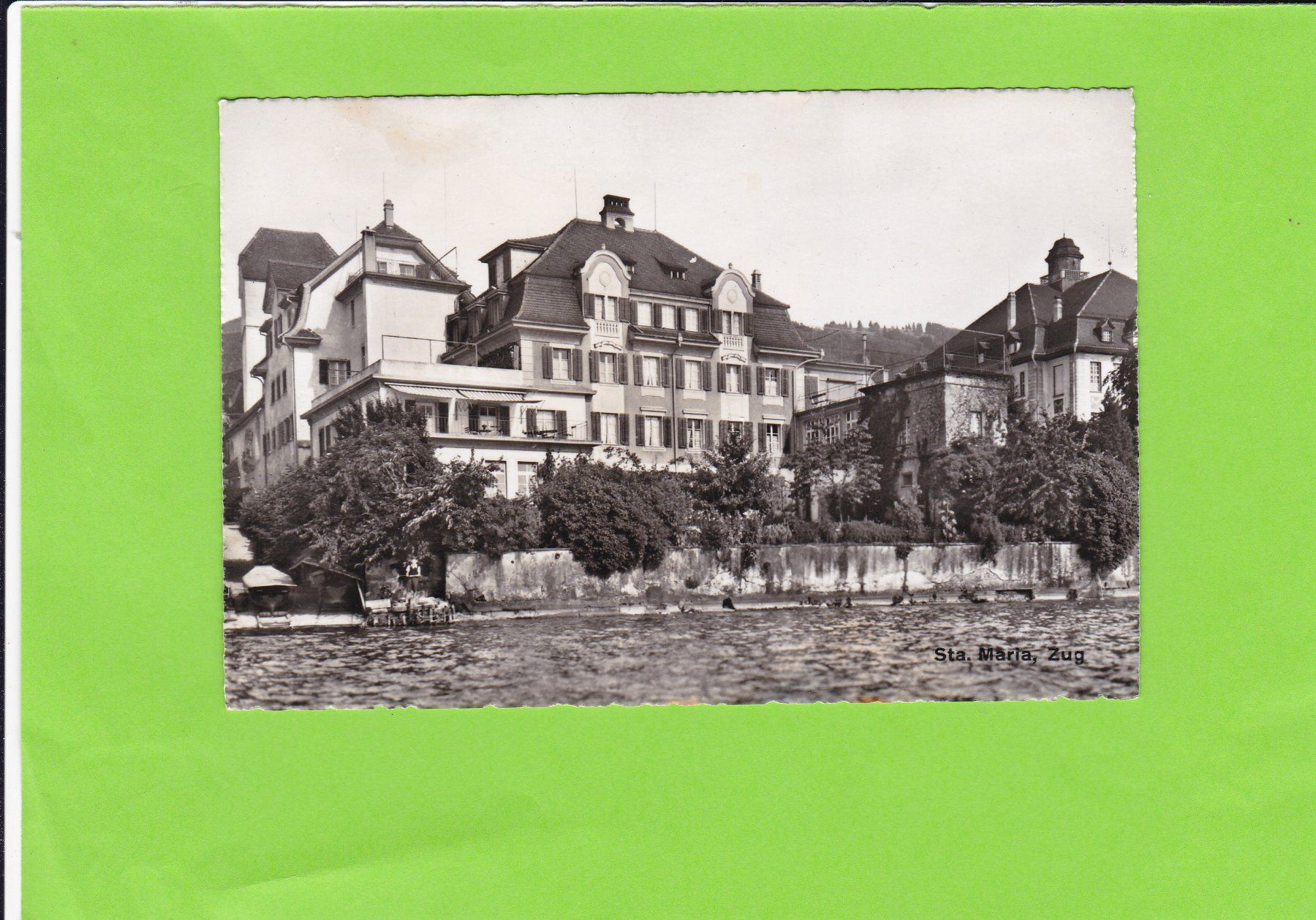 Cartoline postali: Sta. Maria, Zug – Usato da St. Peterzell venduto da neckertal