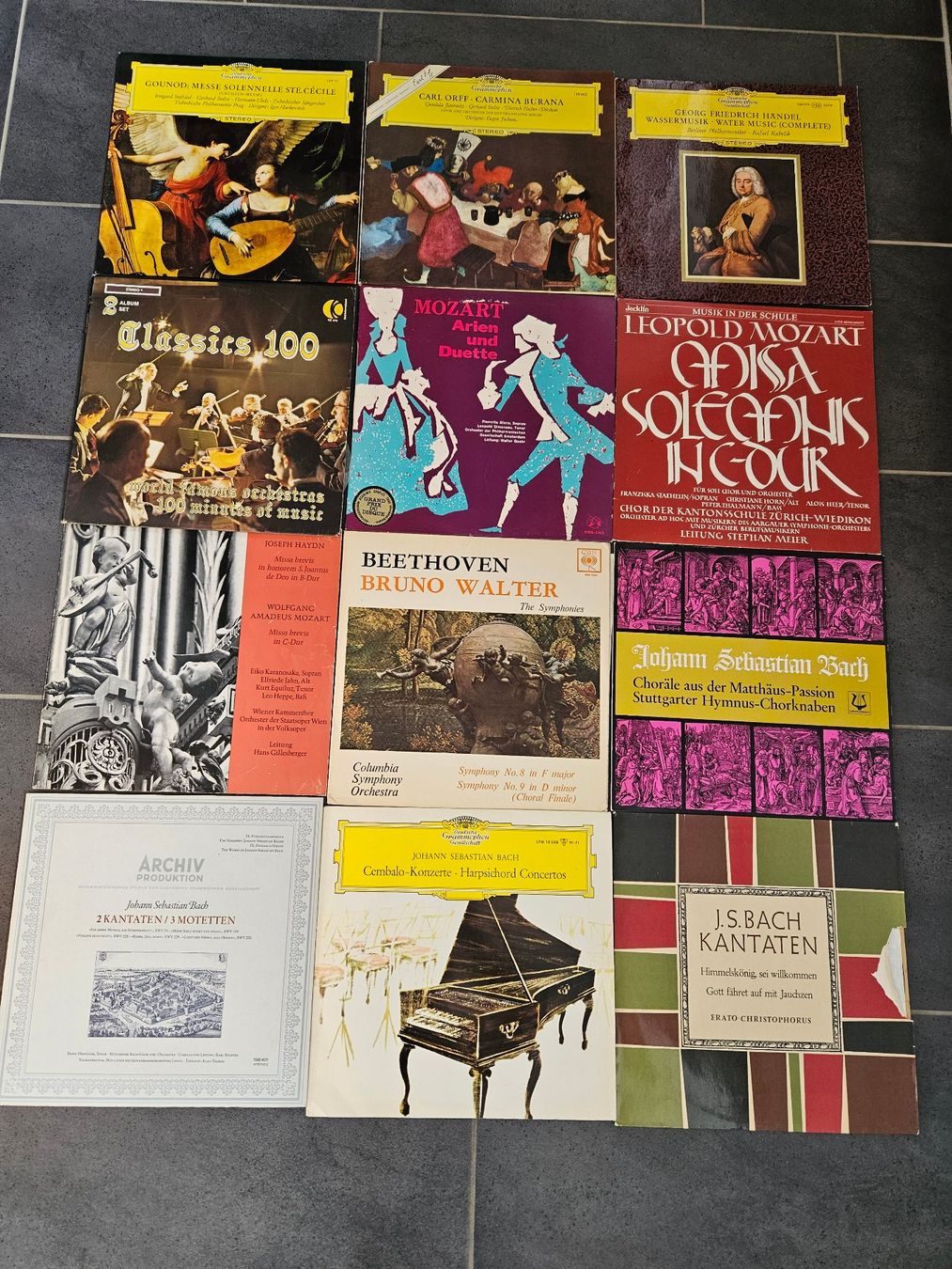 Schallplatten: Klassische Schallplatten Sammlung, 12 Stk. – Gebraucht aus Fisibach von sare01