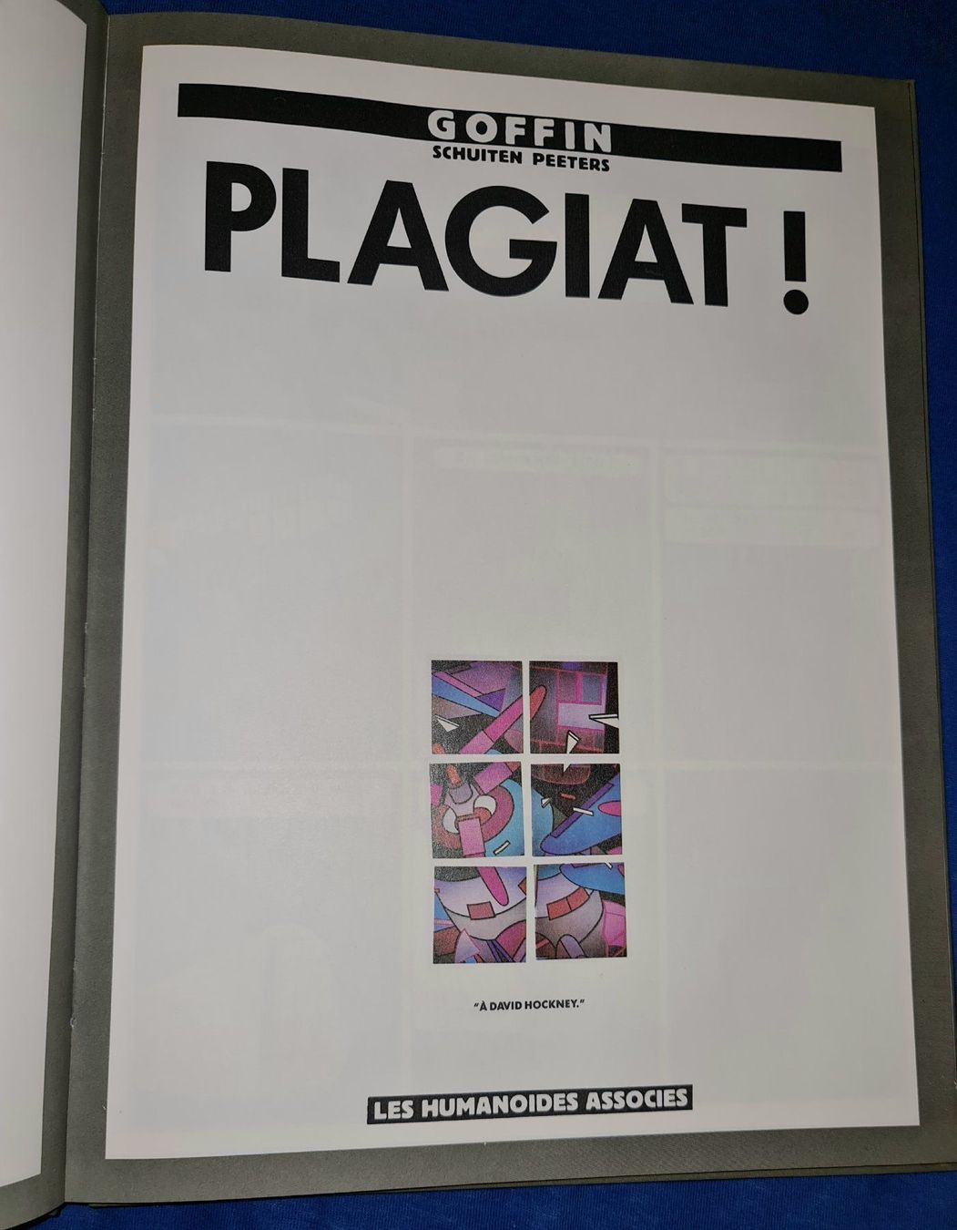 Libri: Goffin / Plagiat ! – Usato da Cortaillod venduto da signep 7