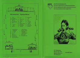 Cartes postales Musée des PTT (1986)