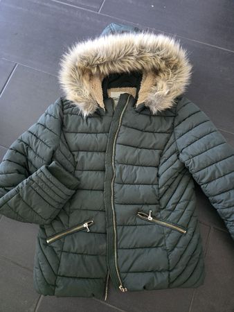 Tally Weijl Steppjacke dunkelgrün Grösse 38-40