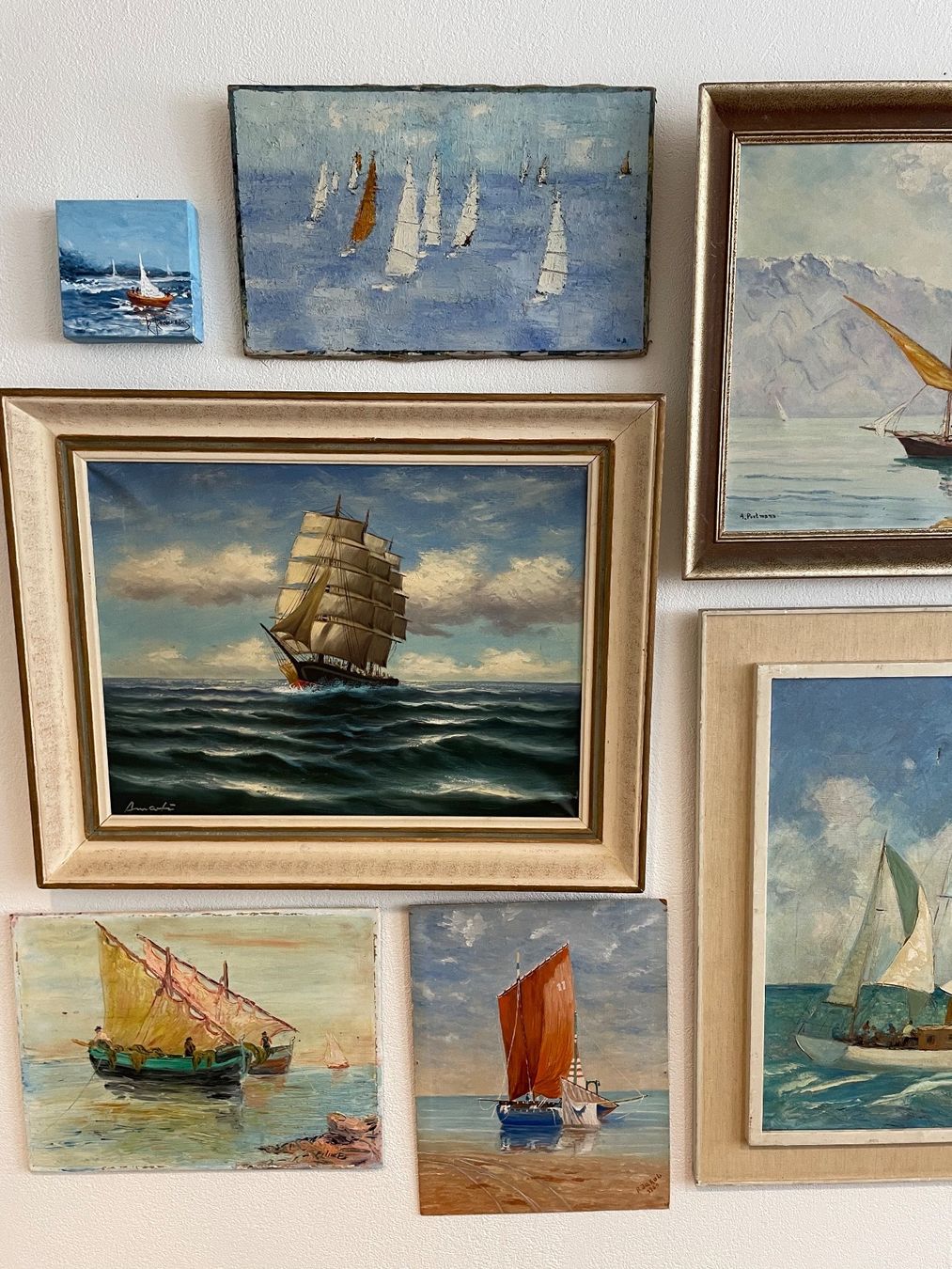 Foto & Immagini: Segelboot Bilder Lot Segelschiffbilder – Usato da Sirnach venduto da dasrosahaus 3