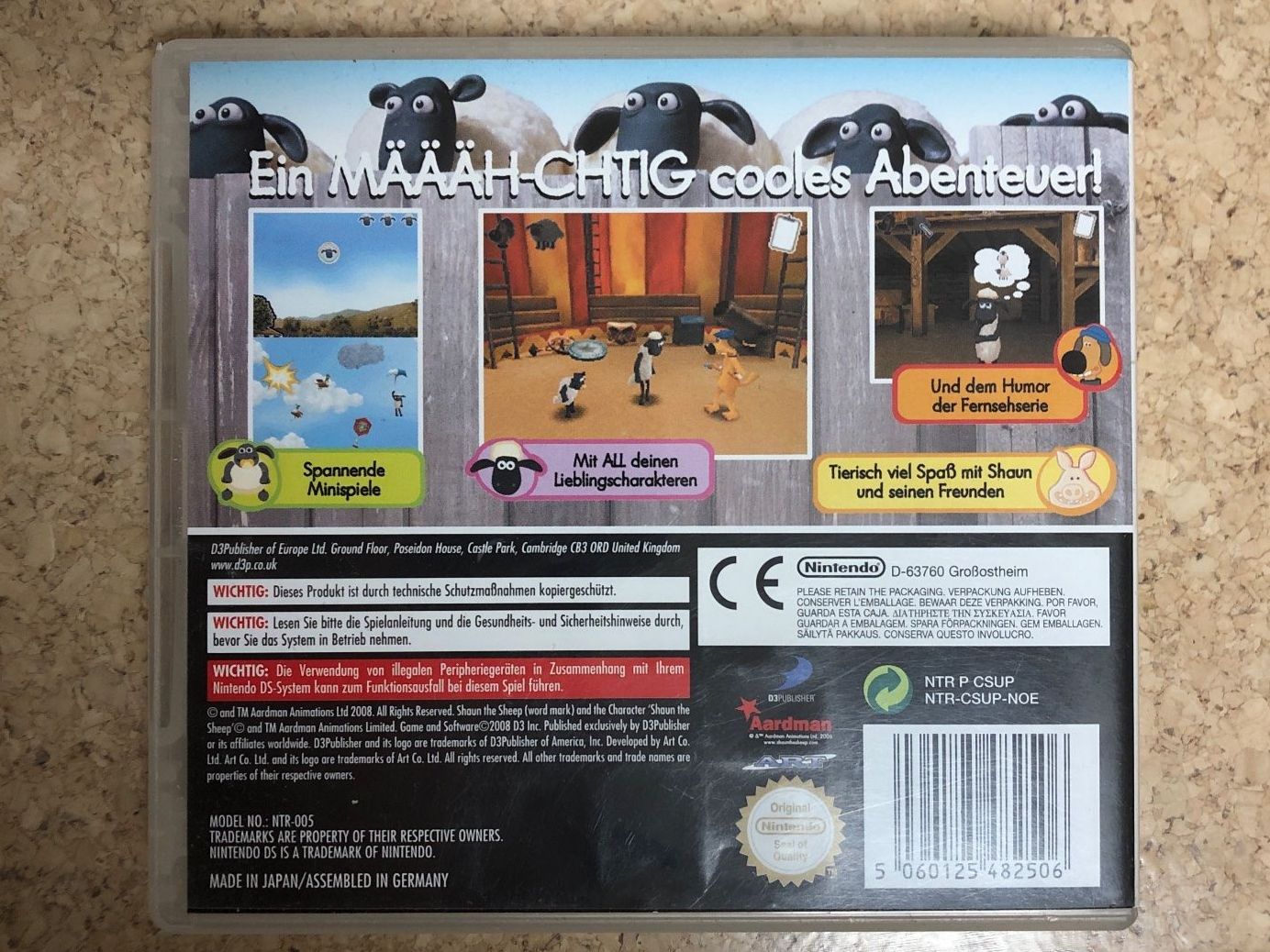 Giochi: Nintendo DS Shaun das Schaf – Usato da Ballwil venduto da goldi360 2