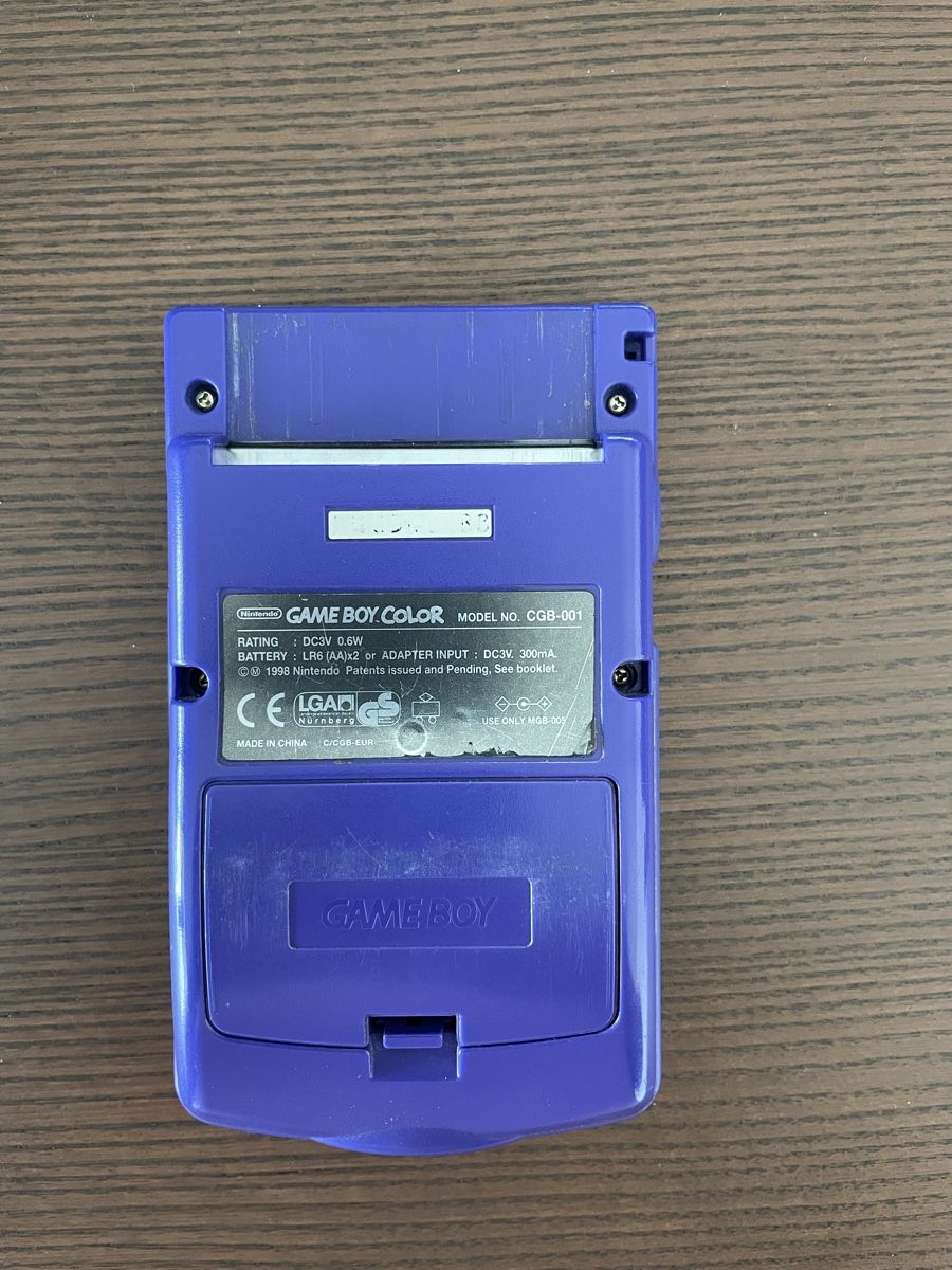 Nintendo Konsolen: Rare Gameboy Color Purple With Holo Original Box! – Gebraucht aus Kloten von Friendly_Collector 2