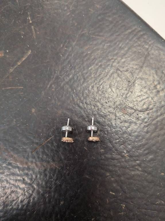 Boucles d'oreille: Fossil Ohrstecker  – D'occasion à Aarburg par Noemi.H