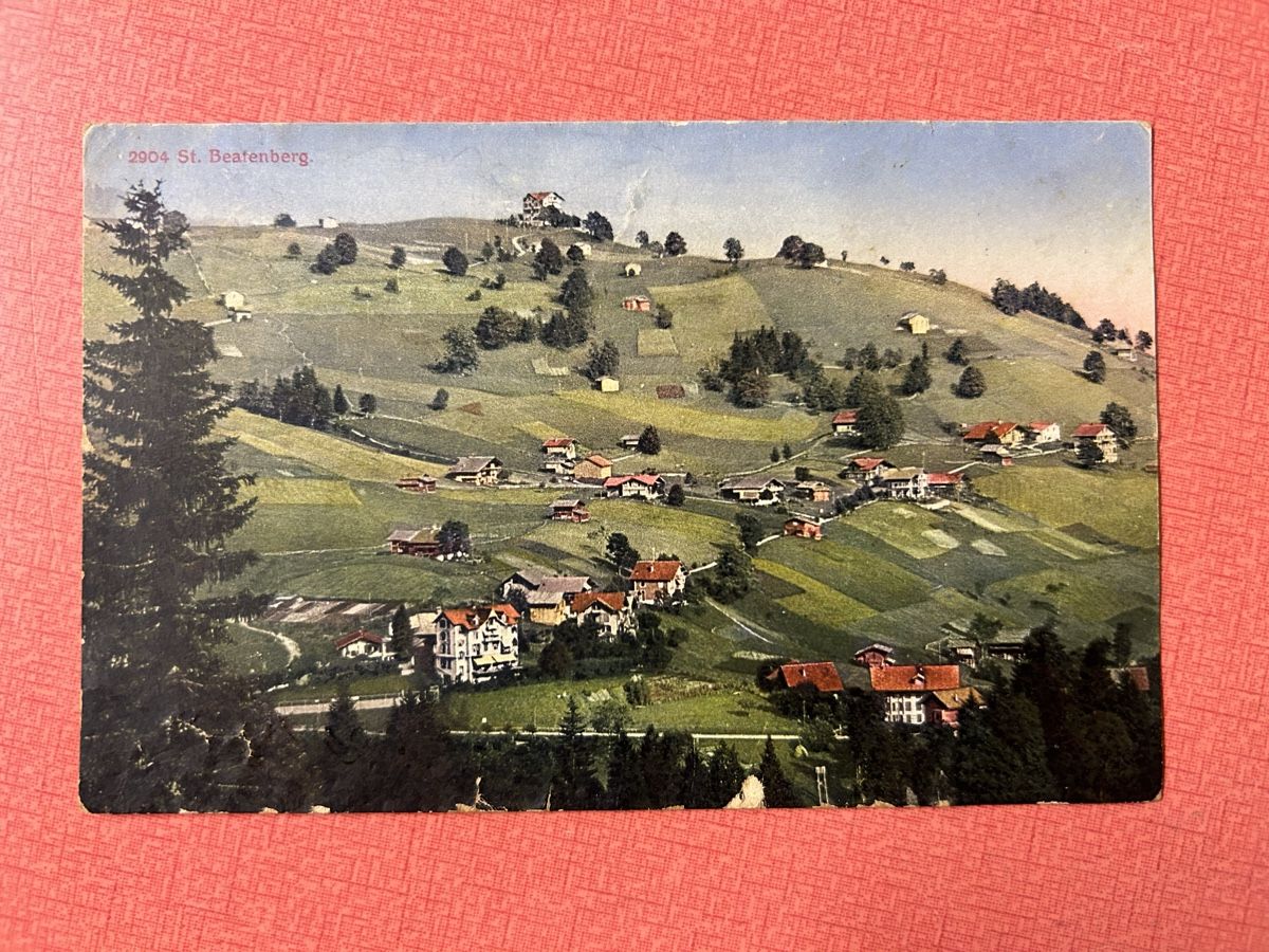 Cartoline postali: Ansichtskarte St. Beatenberg 1933 alt Sammlerstück – Usato da Lanzenhäusern venduto da vic63