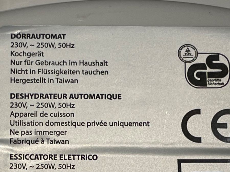 Küchengeräte: Dörr-Gitter aus Kunststoff, zu Dörrgerät Kitchenware – Gebraucht aus Cham von 2eye 4