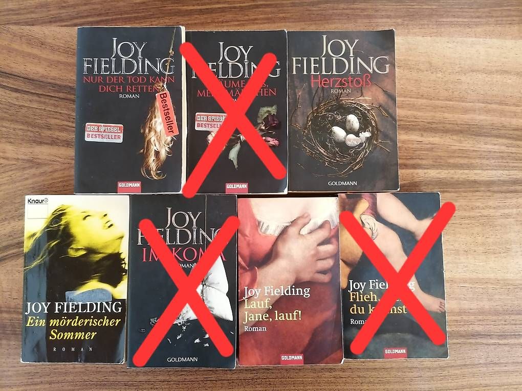 Bücher: Diverse Romane von Joy Fielding – Gebraucht aus Oberbüren von cor_bwc2