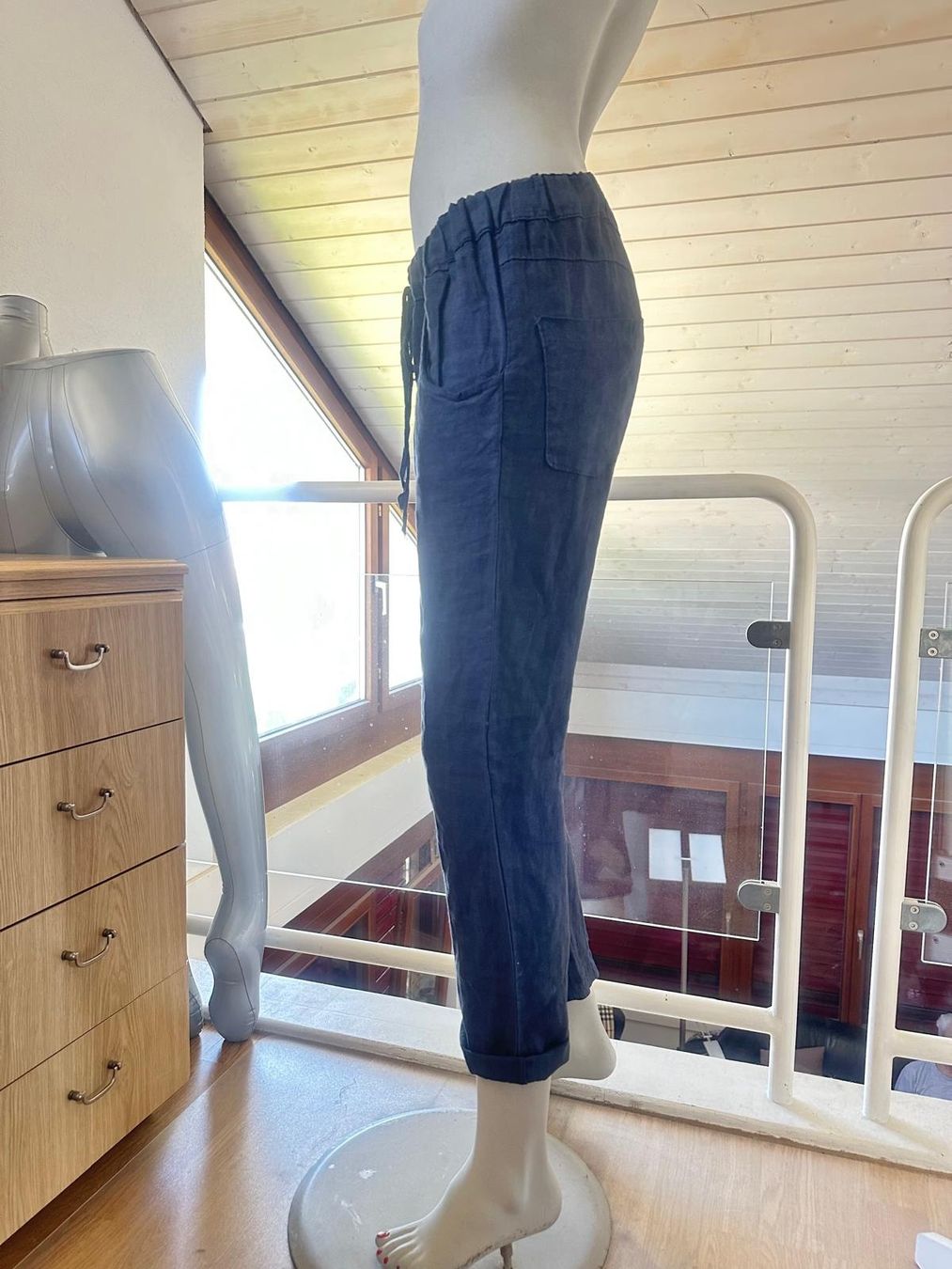 Pantalons: Leinenhose von ITALIAN STYLE – D'occasion à Neuhausen par Lechasseur 8