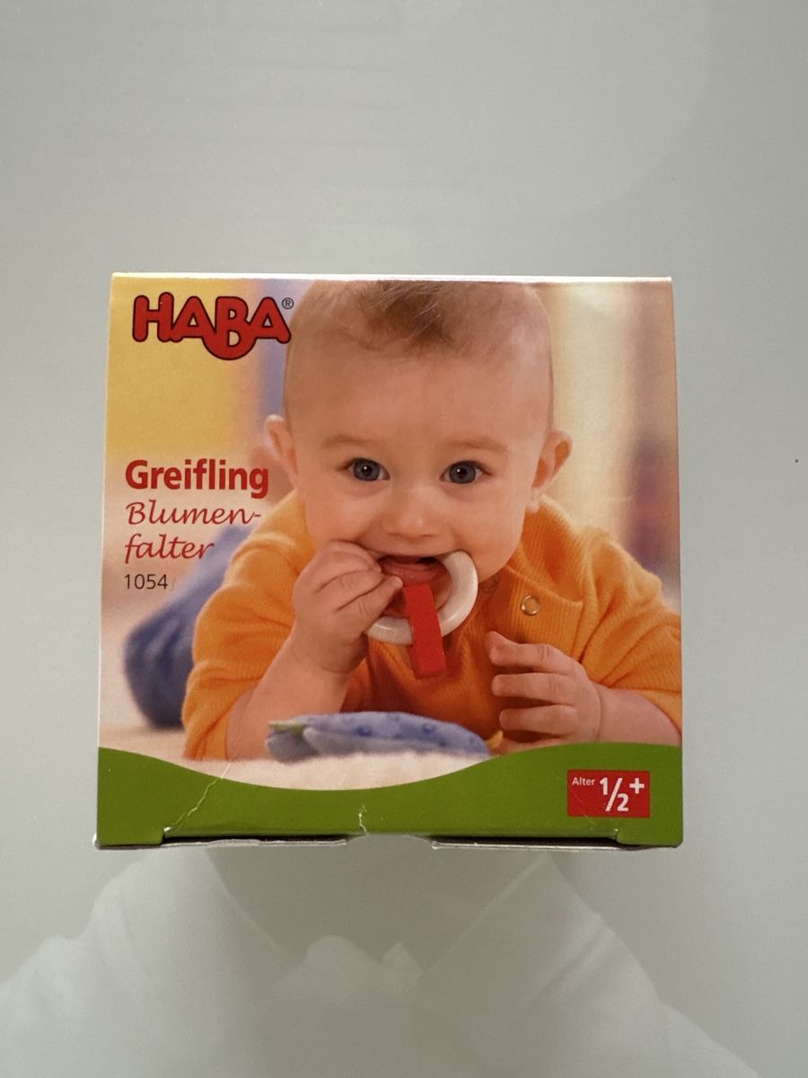 Haba Giocattoli: Haba 1054 Greifling Blumenfalter – Nuovo e nell'imballaggio originale da Luzern venduto da Glitzer76